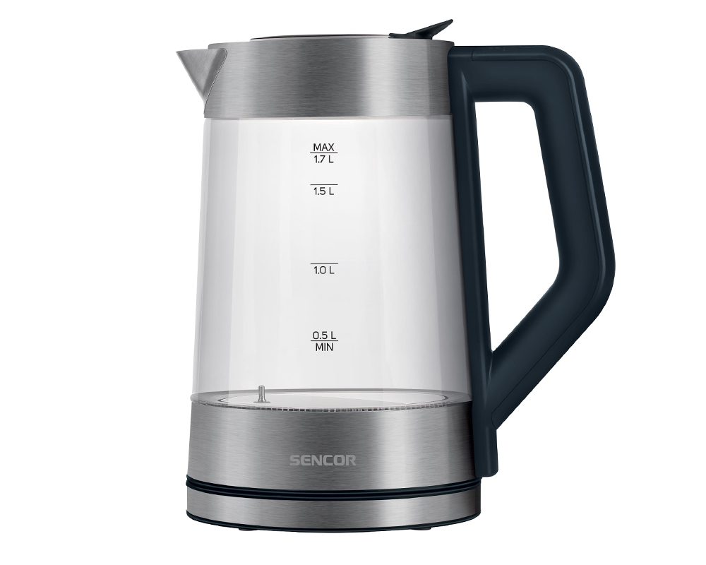 Electric kettle with tea strainer, SWK 1080SS