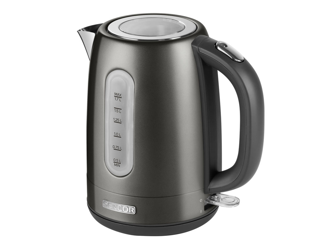 Electric kettle with tea strainer, SWK 1080SS